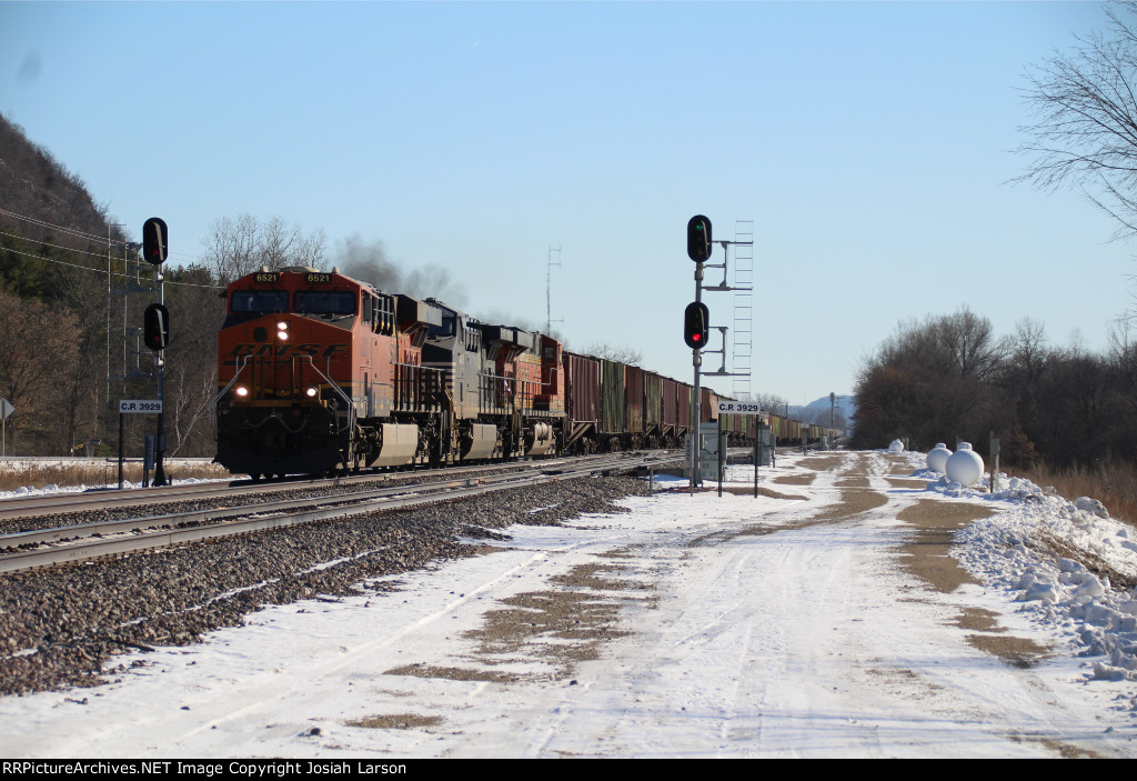 BNSF 6521 West